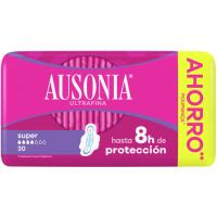 Compresa super amb ales AUSONIA, paquet 30 u