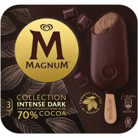 Bombó Intense Dark MAGNUM, 3 u, caixa 222 g