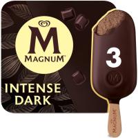 Bombón Intense Dark MAGNUM, 3 unid., caja 222 g