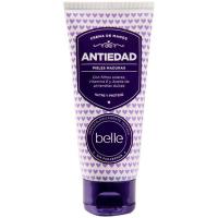 Crema de mans anti-edat amb filtres solars belle, tub 100 ml