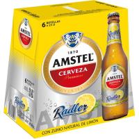 Cervesa AMSTEL Radler, pack botellín 6x25 cl