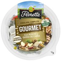 Amanida gourmet nous i formatge cabra FLORETTE, bowl 175 g