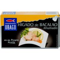 Hígado de bacalao UBAGO, lata 100 g