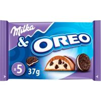 Barreta de oreo MILKA, pack 5x37 g