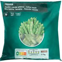 Judías verdes planas EROSKI, bolsa 1 kg