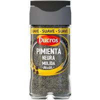 Pimienta negra molida de Brasil DUCROS, frasco 32 g
