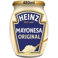 Mayonesa HEINZ, frasco 480 ml