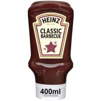 Salsa barbacoa classic HEINZ, boca avall 400 ml