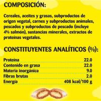 Snack de salmó per a gat CATISFACTION, paquet 180 g