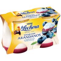 Iogurt enriquit de nabius LA LECHERA, pack 2x125 g