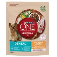 Aliment per a gos mini dental care PURINA One, paquet 800 g