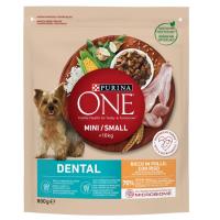 Aliment per a gos mini dental care PURINA One, paquet 800 g