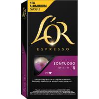 Cafè sontuoso L`OR, caixa 10 monodosis