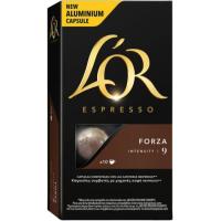 Café Forza compatible  Nespresso L'OR, caja 10 uds