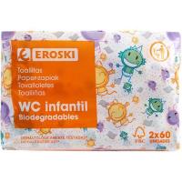 Interapothek toallitas humedas wc kids con tapa 60 uds - Farmacia