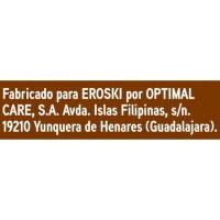 Tovalloletes wc infantil biodegradable EROSKI, pack 2x60 u