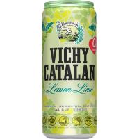 AGUA CON GAS SABOR LIMA LATA 33CL VICHY