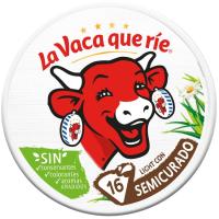 Formatge fos light LA VACA QUE RIE, 16 porcions, caixa 250 g