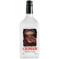 Tequila Blanco CHINGON, botella 70 cl