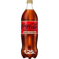 Refresc de cola COCA-COLA Zero Zero, ampolla 1,25 litres