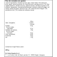 Panet pagès amb llavors SCHÄR, paquet 250 g