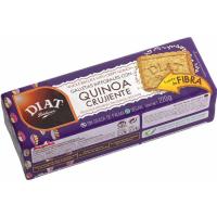 Galletas integrales quinoa crujiente D. RADISSON, paquete 220 g