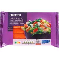 Bastonets de surimi MSC EROSKI, safata 300 g