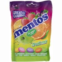 Caramelos masticables de fruta MENTOS, bolsa 160 g