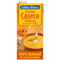 Crema de carbassa GALLINA BLANCA, bric 1 litre