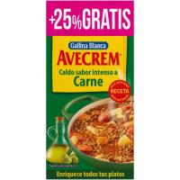 Caldo de carne AVECREM, 8+2 pastillas, caja 100 g