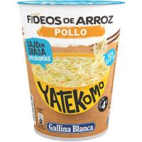 Fideus d`arròs-pollastre YATEKOMO, cup 53 g