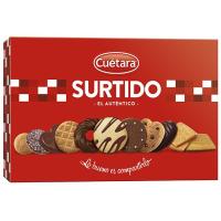 Galletas surtidas CUÉTARA, caja 210 g