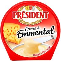Crema de formatge Emmental PRESIDENT, terrina 125 g
