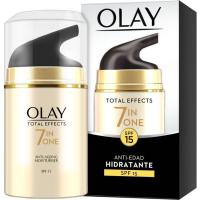 Crema de día sin perfume OLAY TOTAL EFFECTS, dosificador 50 ml