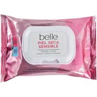 Tovalloletes desmaq. pell seca-sensible belle, paquet 25 u