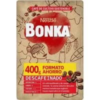 Café molido descafeinado BONKA, paquete 400 g