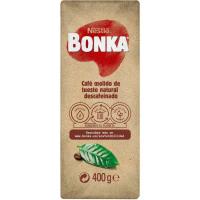 Café molido descafeinado BONKA, paquete 400 g