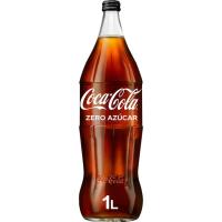 Refresco de cola Contour COCA COLA Zero, botella 1 litro