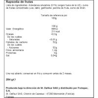 Melmelada de fruita nabius ST.DALFOUR, flascó 284 g