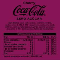 Refresc Cherry Coke Zero COCA-COLA, llauna 33 cl