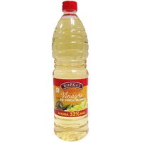 Vinagre de vino blanco BORGES, botella 1 litro