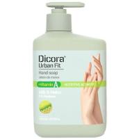 Jabón líquido de manos leche&melon DICORA, dosificador 500 ml
