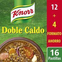 Caldo de carne KNORR Starlux, 16 pastillas, caja 160 g