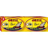 Bonito del Norte en aceite de oliva ORTIZ, pack 2x112 g