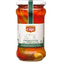 Pimiento de piquillo entreverado VIUDA DE CAYO, frasco 290 g