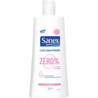 Loción corporal zero piel sensible SANEX, bote 400 ml