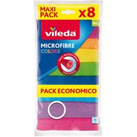 Baieta colors VILEDA, pack 8 u