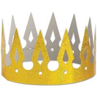 Corona rei daurada PARTYGRAM