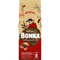 Cafè en gra descafeïnat BONKA, paquet 500 g