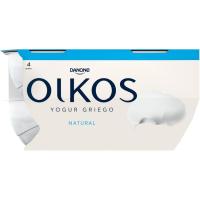 Yogur griego natural OIKOS, pack 4x110 g